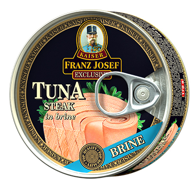 Tuńczyk stek w sosie własnym 170g